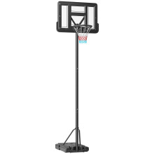 Canasta de Baloncesto Negro 90 x 60 x 370 cm