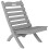 Outsunny Silla de Jardín Gris 48 x 76 x 78 cm 1