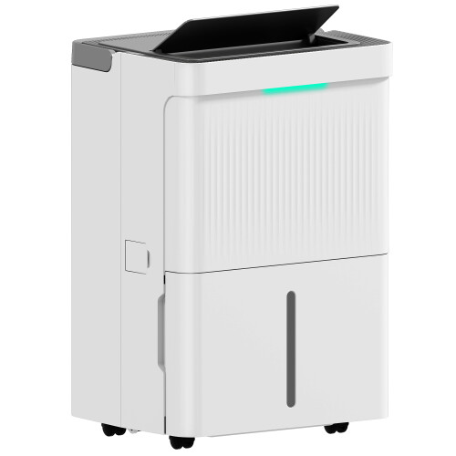 Homcom Deshumidificador Blanco 35.5 x 28 x 52.2 cm