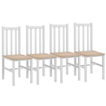 Sillas de Comedor Blanco 38.5 x 47.5 x 99 cm