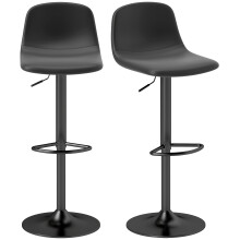Taburetes de Bar Negro 40.5 x 44 x 104 cm