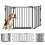 PawHut Barrera para Perro Negro 202.5 x 2 x 76 cm 1