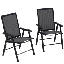 Sillas Plegable Gris 58 x 64 x 94 cm