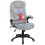 Vinsetto Silla de Masaje Gris 65 x 71 x 120 cm 1