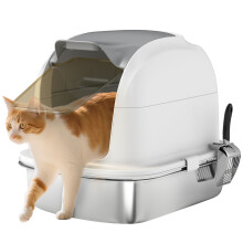 Arenero para Gato Blanco 52.4 x 41.3 x 42 cm