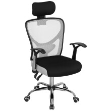 Silla de Oficina Gris 62 x 67 x 118 cm