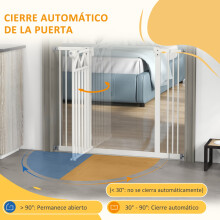 Barrera de Seguridad Blanco 100 x 4 x 76 cm