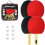 Palas Ping Pong Rojo 25.8 x 15.2 x 0.7 cm 1