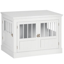 Jaula para Perro Blanco 78 x 53 x 59.3 cm