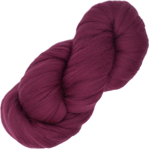 Merino Blyant Roving - Blød, præ-draftet spindefiber