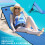 Outsunny Esterillas de Playa Azul 142 x 51 x 40 cm 5