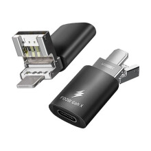 SUCADA OTG-adapter USB/Typ-C/Lightning 4-i-1