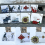 Mountain Range and Sunflower Mosaic Kit 2PCS 2