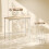 Homcom Muebles de Bar Marrón 110 x 50 x 89.5 cm 3