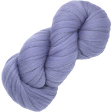 Merino Pencil Roving Lilac 100% Soft Spinning Fiber