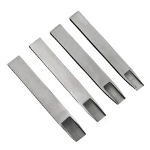 Outil de perforation pour tissage du cuir, 4 pièces, 7-10 mm