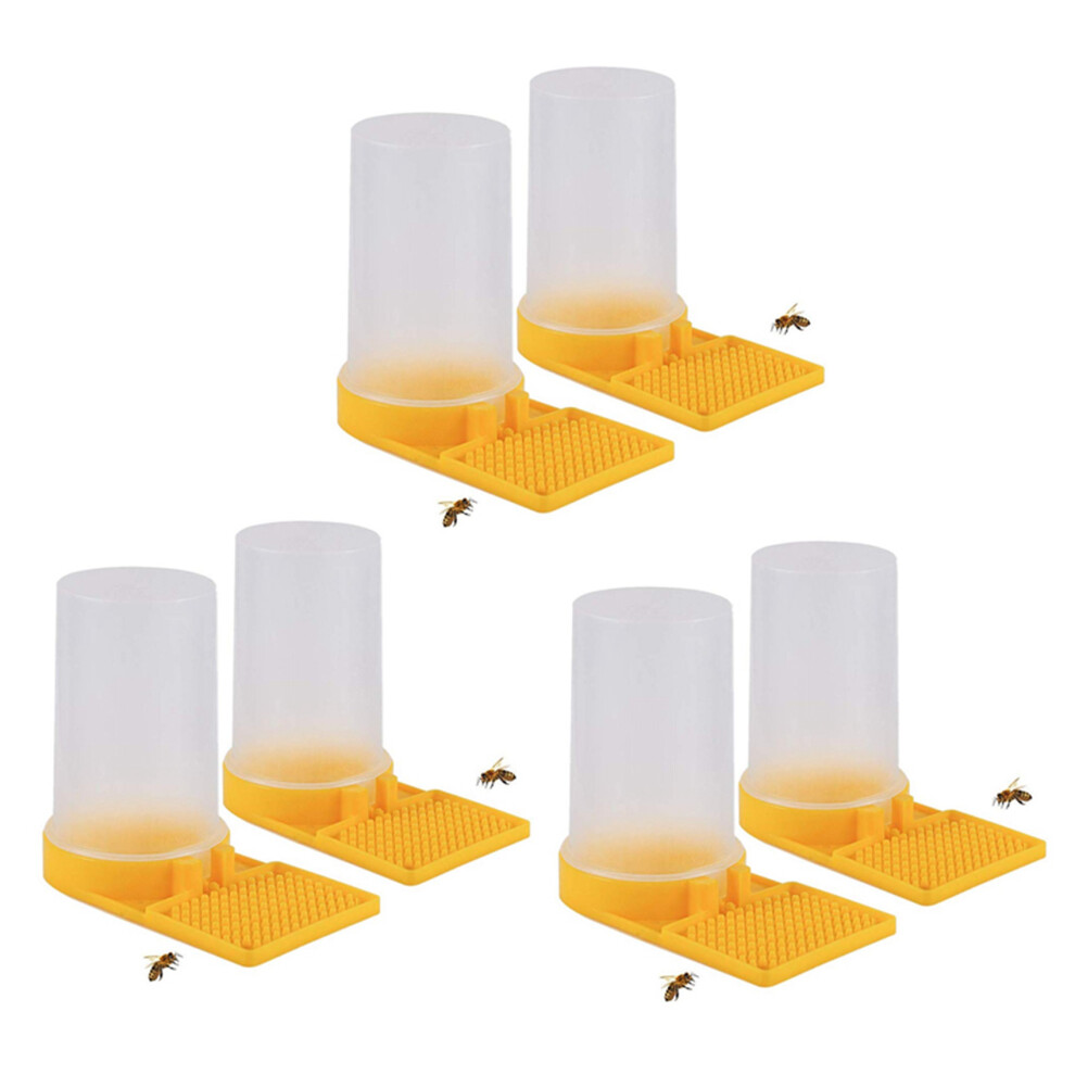 6 Pack Beehive Beekeeping Water Dispenser Honey Beehive Entrance Feeder Bee Drinking Beekeeping Equipment 6033278879003