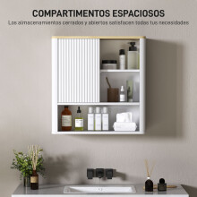 Armario de Pared Blanco 60 x 20 x 62 cm