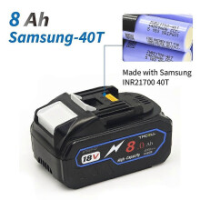 (MT 8Ah battery 40T) TPCELL 8/10Ah 18V 21700 Cells Battery for MKT 18V Power Tools