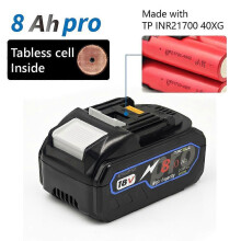 (MT 8Ah battery PRO) TPCELL 8/10Ah 18V 21700 Cells Battery for MKT 18V Power Tools