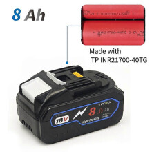 (MT 8Ah battery) TPCELL 8/10Ah 18V 21700 Cells Battery for MKT 18V Power Tools