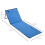 Outsunny Esterillas de Playa Azul 142 x 51 x 40 cm 3
