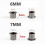 Occhielli per guaina in Kydex fai da te, 6 mm, 50 pezzi 5