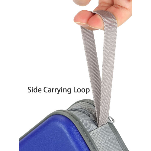 Luxtrada CD holder hard plastic 96-disc blue 2