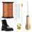 Leather Craft Tool Set with Awl, Nylon Thread, and Thimbles 6