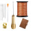 Leather Craft Tool Set with Awl, Nylon Thread, and Thimbles 7