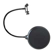 Filtro antipop de dupla camada para microfone