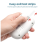 Blood Glucose Monitors Blood Sugar Meter Glucometer Machine Code Free Diabetes Test Kit with 50 Strips Lancets 6