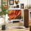 Homcom Muebles de Salón Blanco 120 x 24 x 16 cm 2