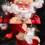 Staande kerstmanpop, rood, woondecoratie 3