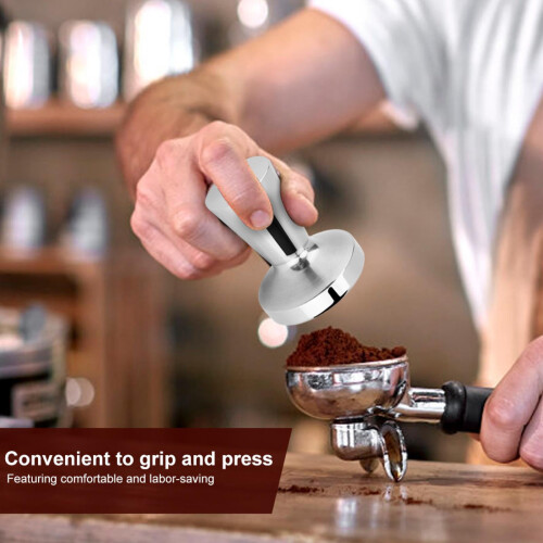 LYUMO espresso tamper i rustfrit stål, 58 mm 2