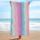 Telo mare extra large, morbido, multicolore, 79x160 cm 1