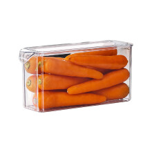 Contenitore organizer per frigorifero con coperchio da 4,2 litri