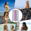 Telo mare extra large, morbido, multicolore, 79x160 cm 7