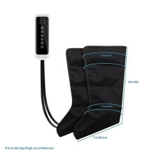 (Short EU Plug) Jinkairui Electric Air Pressure Leg Massager Kneading Squeeze Deep Relaxation Calf Foot With Remote Control