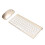 Conjunto de teclado e mouse sem fio com revestimento UV dourado 6