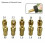 Σετ σφιγκτήρων τρυπανιού Lylong 4,2 mm 0,5–3,2 mm 4