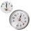 Heminredning Quartz Urverk 65mm Guld Silver Arabisk 2
