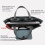 Bolsa para laptop LWITHSZG em PU, modelo mensageiro fino de 15,6 polegadas. 6