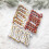 Christmas Candy Cane Ornament Red White Gold 10pcs 6.5cm 6