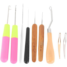 Knüpfnadel-Set, 9-teilig