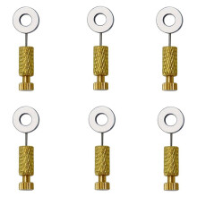 Jeu de 6 aiguilles de positionnement pour sutures en cuir, 6-12 mm