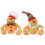 Kerstknuffel peperkoekpop als hangdecoratie 7