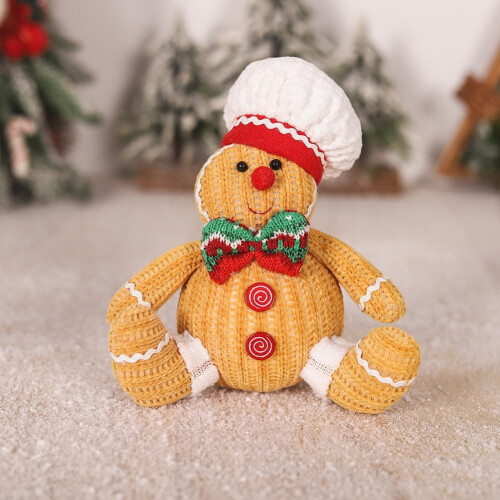 Kerstknuffel peperkoekpop als hangdecoratie 1