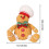 Kerstknuffel peperkoekpop als hangdecoratie 3
