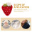 Strawberry Wool Felt Pendant Craft Kit 2 pcs 4
